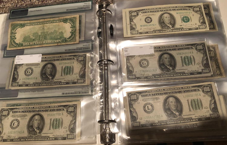 1934 Series $100 Bills