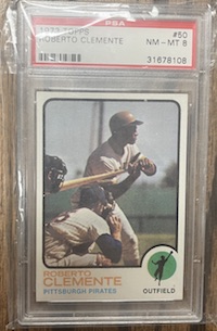 1973 Topps Pete Rose PSA 8
