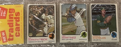 1973 Topps Baseball Rack Pack