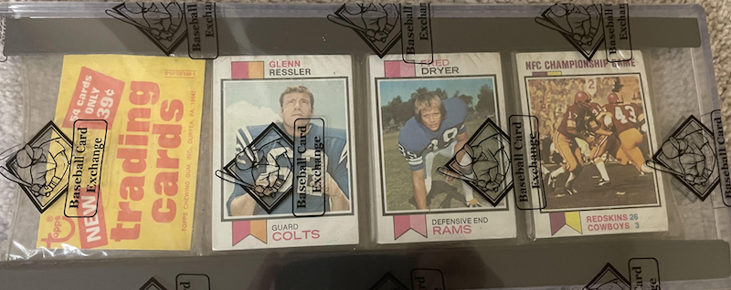 1973 Topps Football Rack Pack