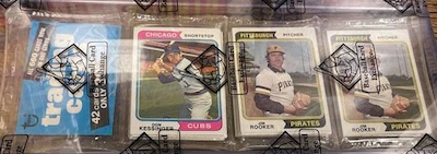 1974 Topps rack pack with Willie McCovey
