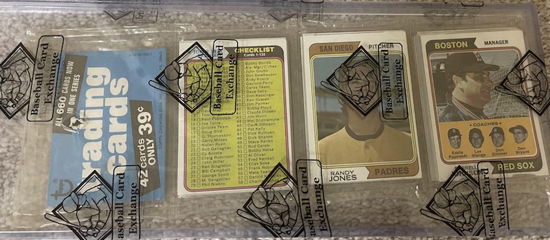1974 Topps rack pack