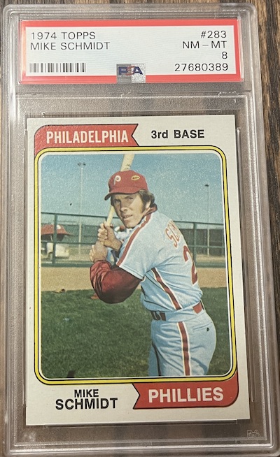 1974 Pete Rose PSA 8