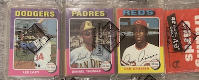 1975 Topps rack pack