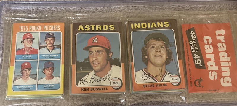 1975 Topps rack pack