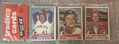 1976 Topps Rack Pack