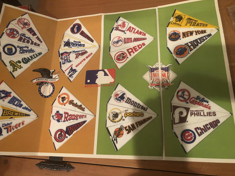 MLB Pennant Board