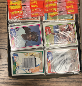 1981 Topps Rack Box