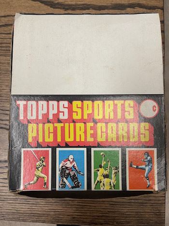 1981 Topps Rack Box