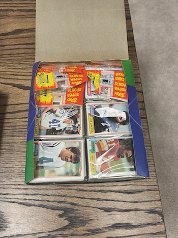 1981 Topps Rack Box