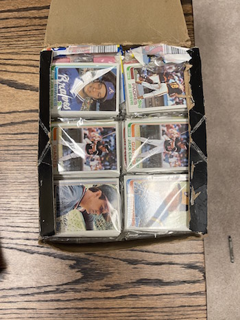 1982 Topps Rack Box