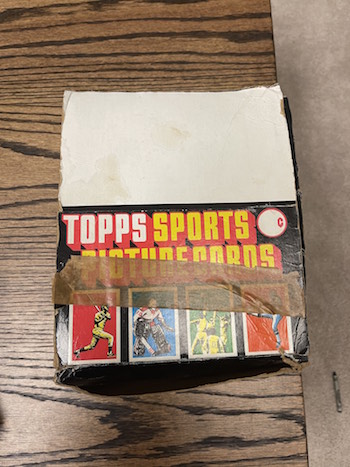 1982 Topps Rack Box