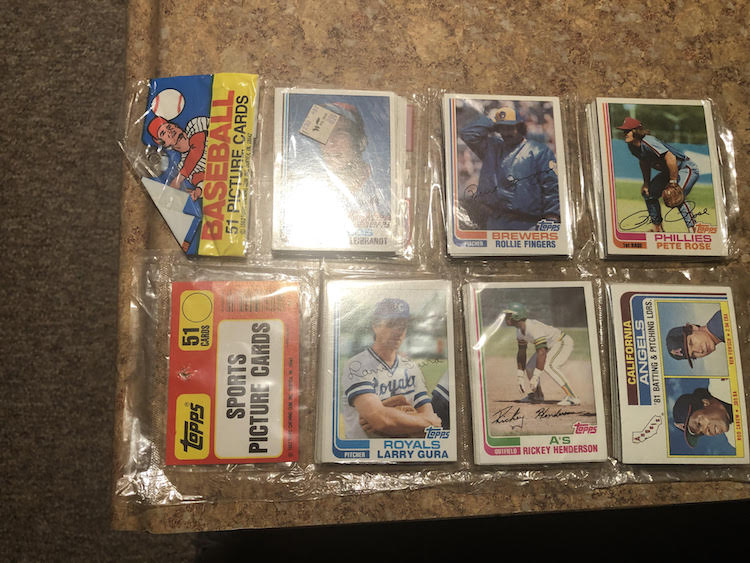 1982 Topps Rack Packs