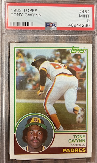 1983 Topps Tony Gwynn PSA 9