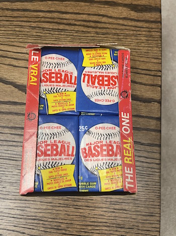 1983 Topps Wax Box