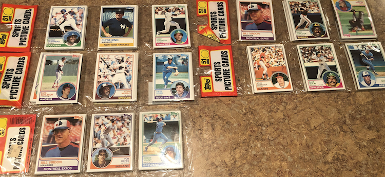 1983 Topps Rack Packs