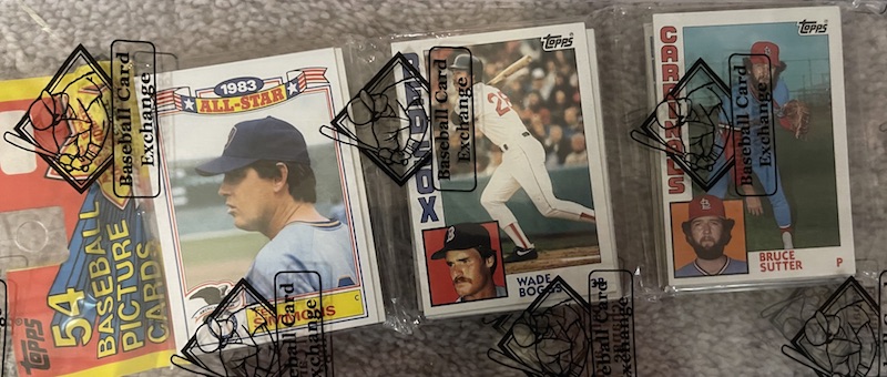 1984 Topps rack pack with Don Mattingly on back