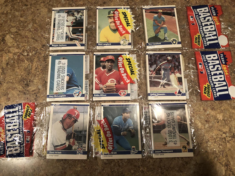 1984 Fleer Rack Packs