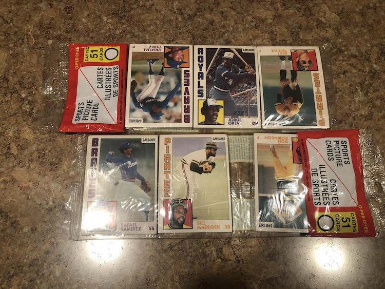 1984 O-Pee-Chee Rack Packs