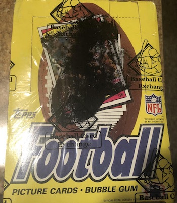 1984 Topps Football Wax Box