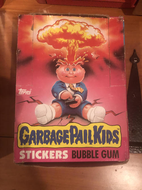 Series 1 Garbage Pail Kids Wax Box