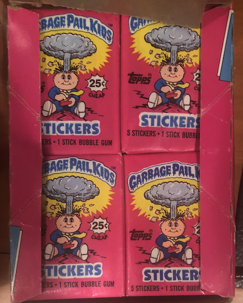 Series 1 Garbage Pail Kids wax packs