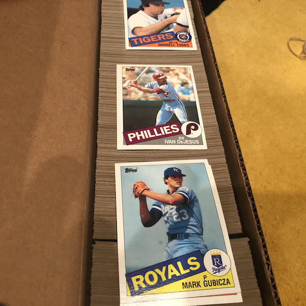 1985 Topps Set