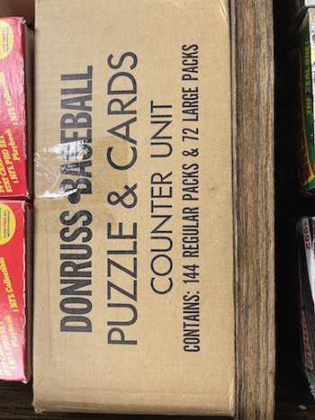 1986 Donruss Counter Display