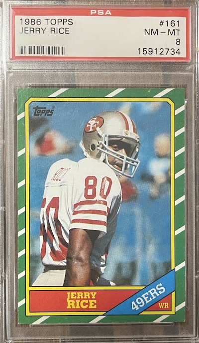 1986 Topps Jerry Rice