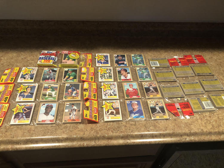 1987 Topps Rack Packs