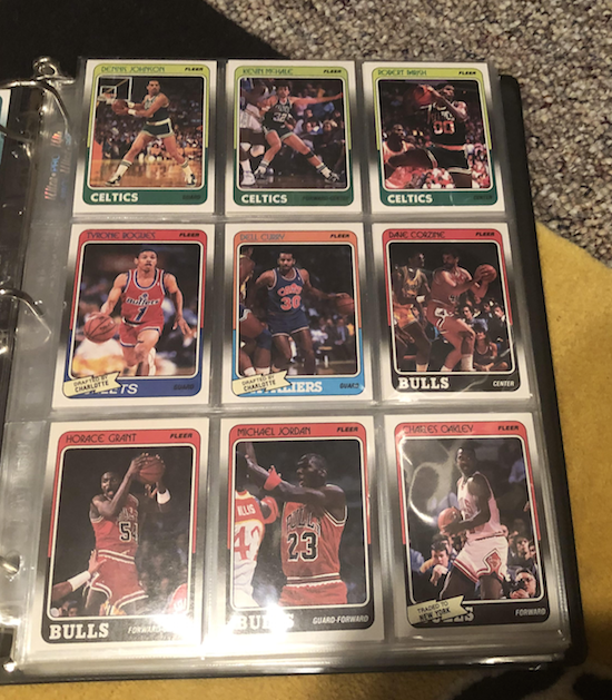 1988-1989 Fleer basketball set
