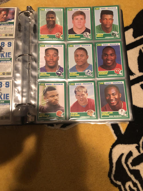 1989 Score Football Set