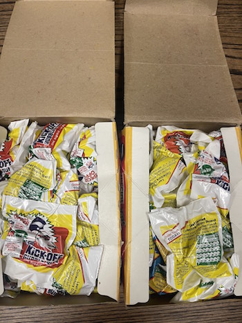 1981 Leaf Gumball Helmets