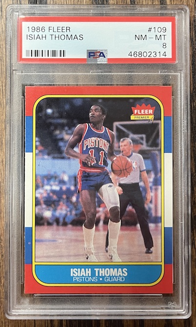1986 Fleer Isiah Thomas